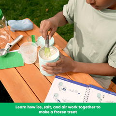 KiwiCo Science of Cooking DIY recipes invite customizing flavors like chocolate-cherry or fruit sorbet.