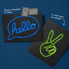 Design templates from KiwiCo kit for creating wire art