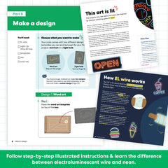 Illustrated instruction booklet included with KiwiCo kit