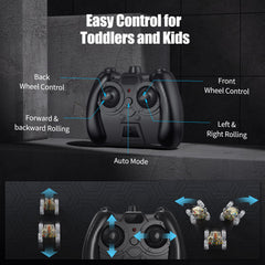 Kizeefun RC car back-wheel stretch enables expressive dancing moves during play