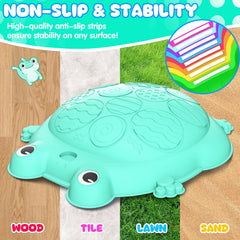 KIZJORYA non-slip strips keep stones steady on wood floors, lawns, and sand.