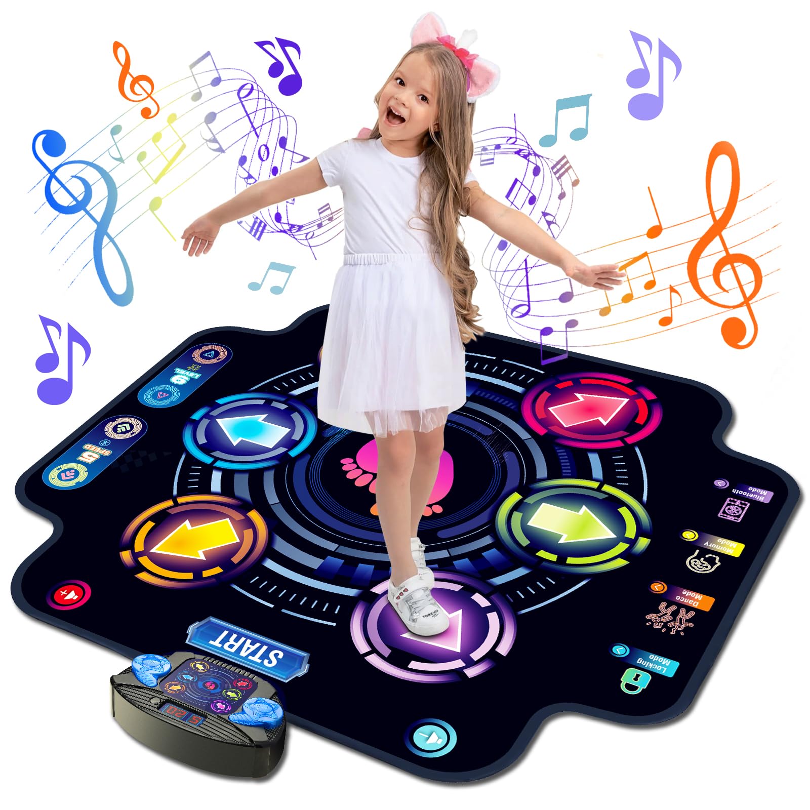 KIZJORYA Dance Mat gifting-pack offers a ready-to-gift learning toy for kids.