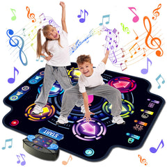 KIZJORYA Dance Mat light-up panels engage kids during active play and add visual appeal.