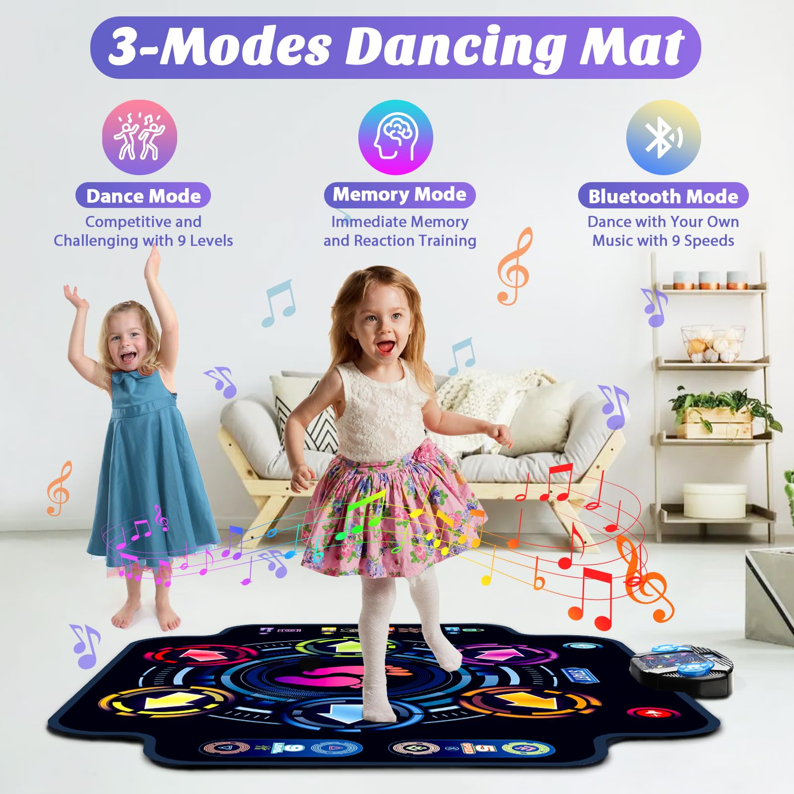 KIZJORYA waterproof surface cleans easily after play sessions.