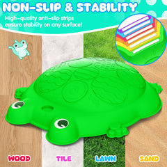 KIZJORYA DIY eye stickers personalize stones for extra fun.