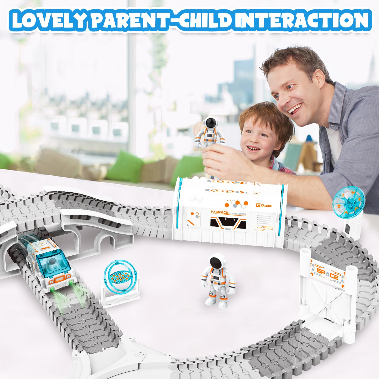 KIZJORYA DIY Track Layout encourages creative construction and exploration