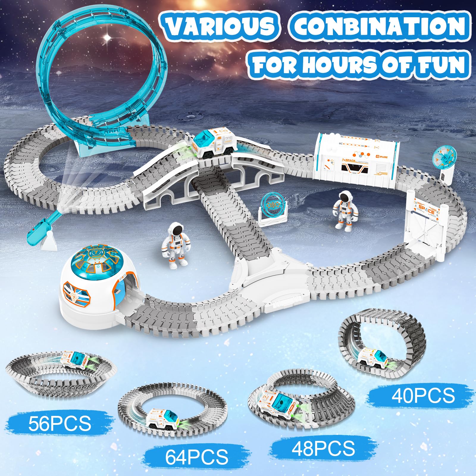 KIZJORYA Loop Track Space Gate supports spatial skill development and storytelling