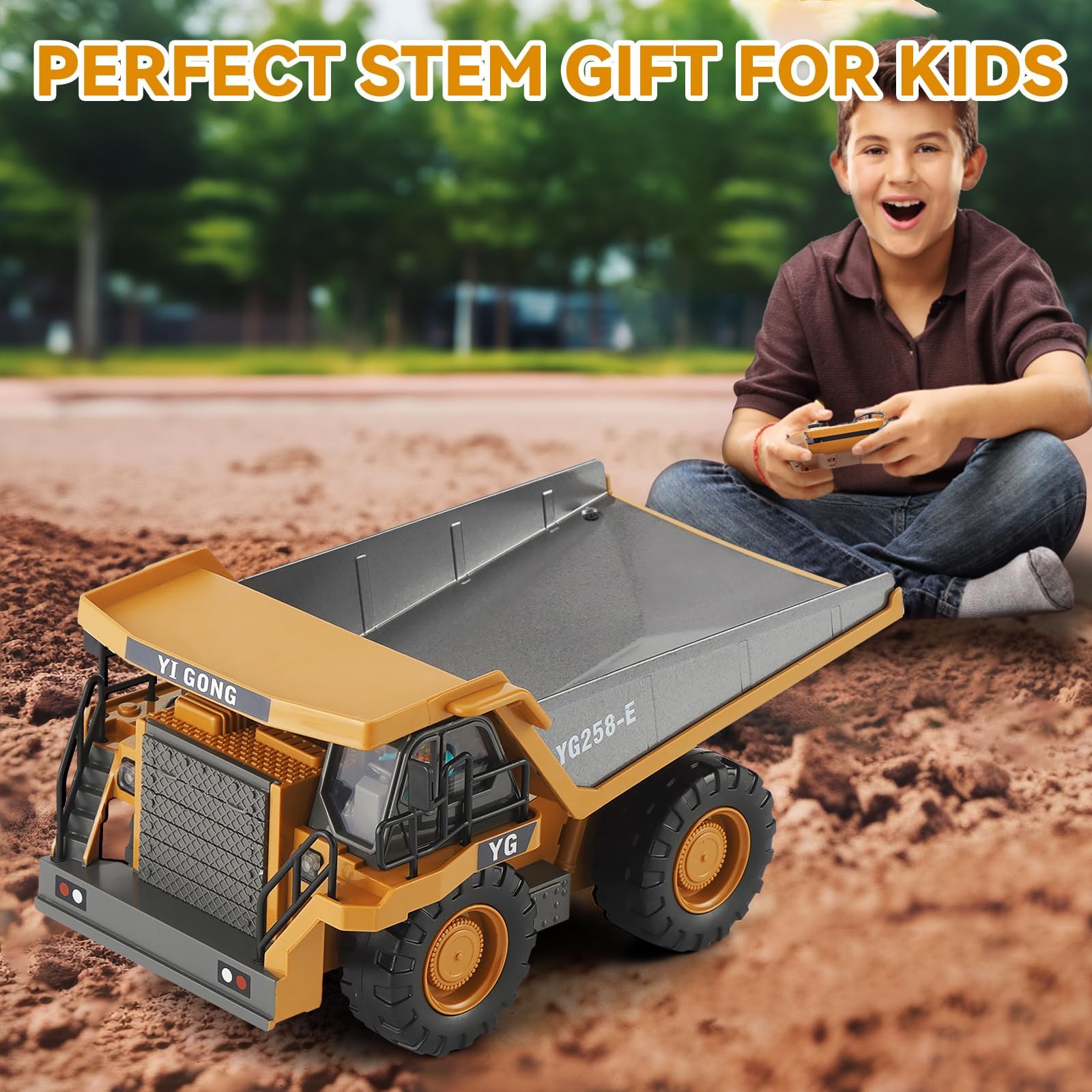 KIZJORYA toy supports indoor and outdoor imaginative STEM play.