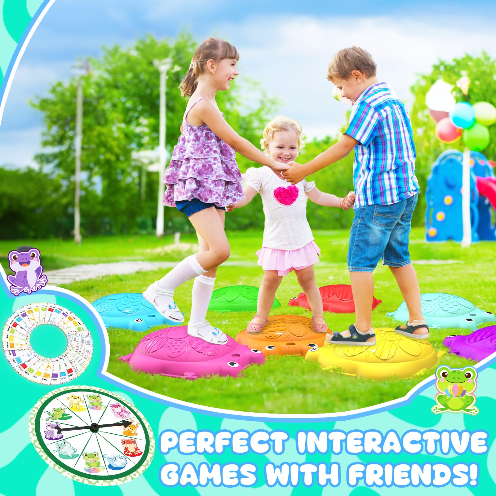 KIZJORYA compact storage bag makes cleanup quick after playtime.