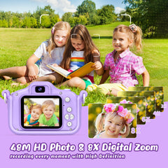 KIZJORYA 32GB card included image highlighting instant storage for photos and video.