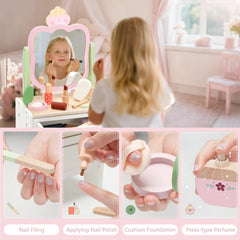 KizKnows removable flower center doubles as portable mirror for on-the-go fun