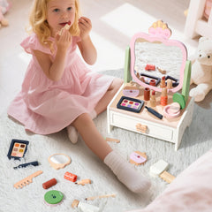 KizKnows spacious drawer keeps tiny items neatly organized for tidy playtime