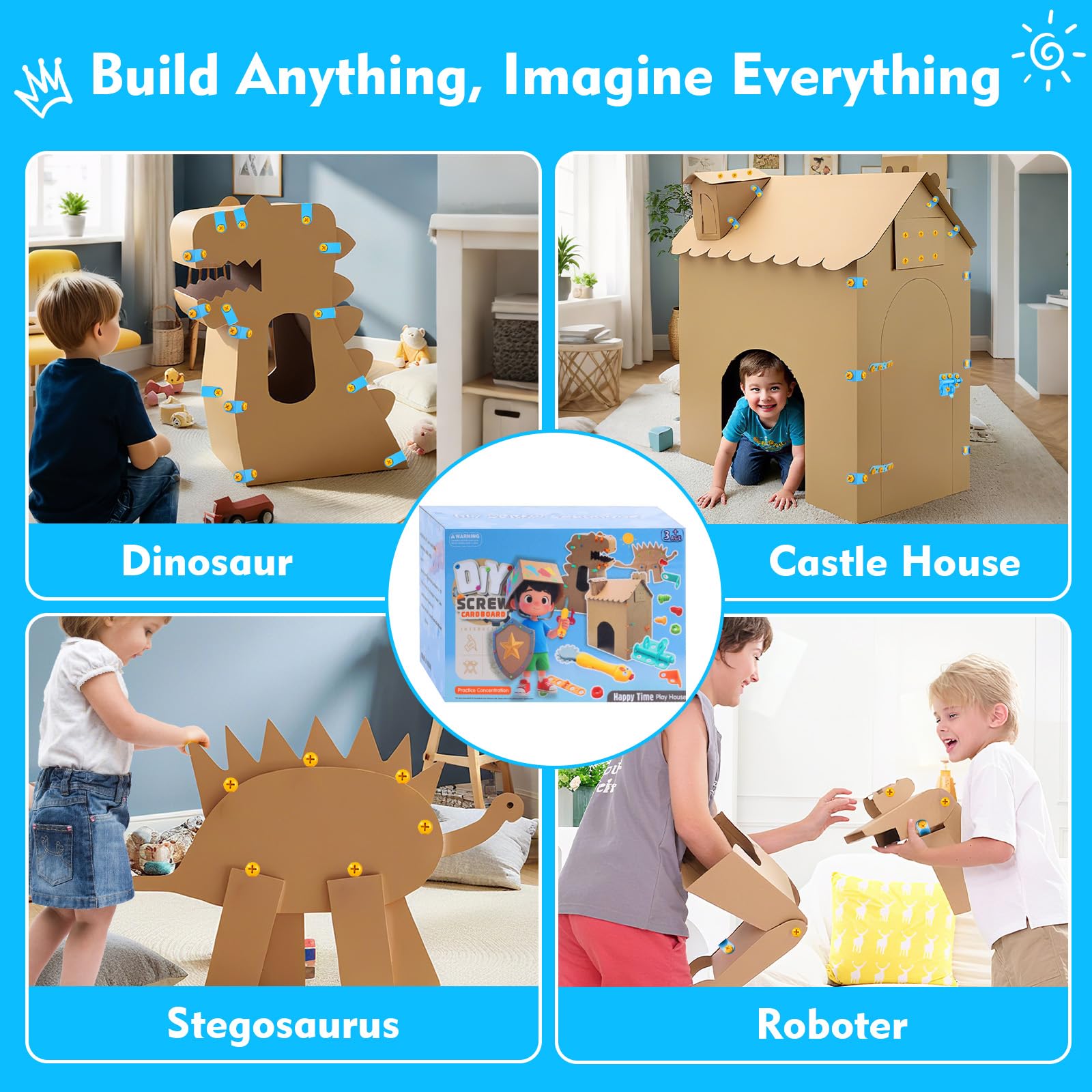 Kizmore Cardboard Cutter door lock addition for functional cardboard builds.