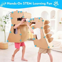 Kizmore Cardboard Cutter house fort project for safe, hands-on fun.
