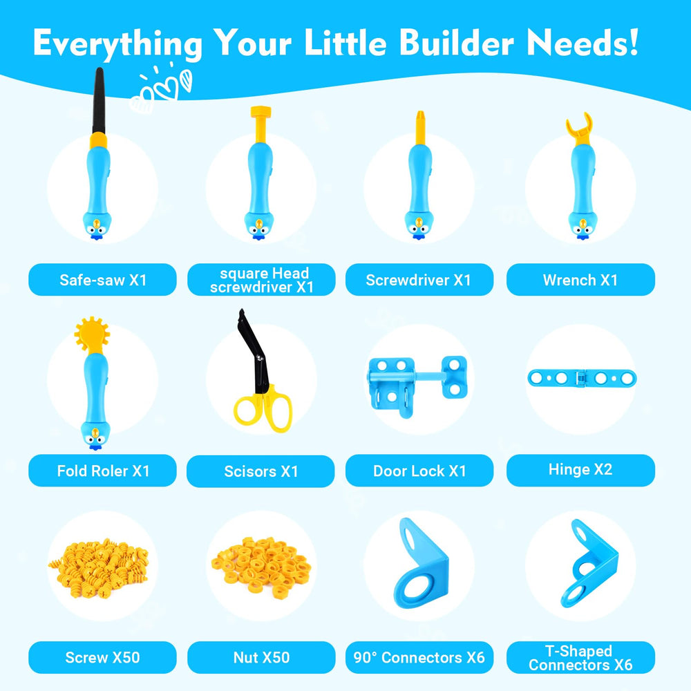 Kizmore Cardboard Cutter multi-tool set supports collaborative STEM projects.