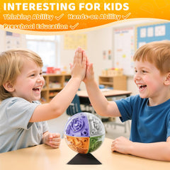 KIZONLY 3D Ball Puzzle fosters focus during mindful play sessions