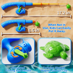 KIZONLY bath time magnetic play engages children in water fun