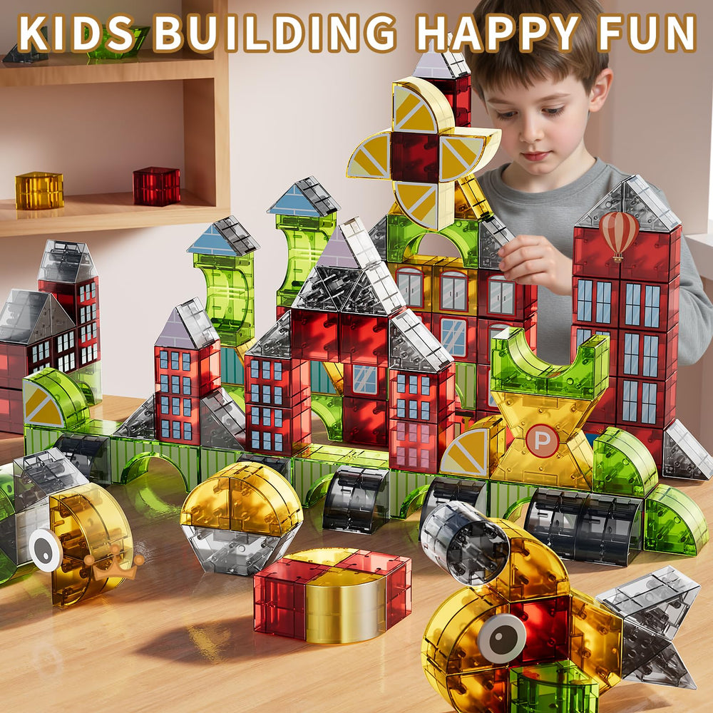 KIZONLY toddler toy with magnets enhances hands-on problem solving.