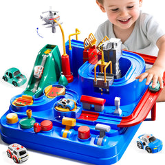 KIZONLY car race track setup invites hands-on play and discovery.