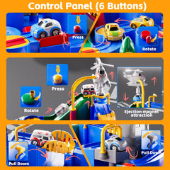 KIZONLY color-coded obstacles support color recognition during play.