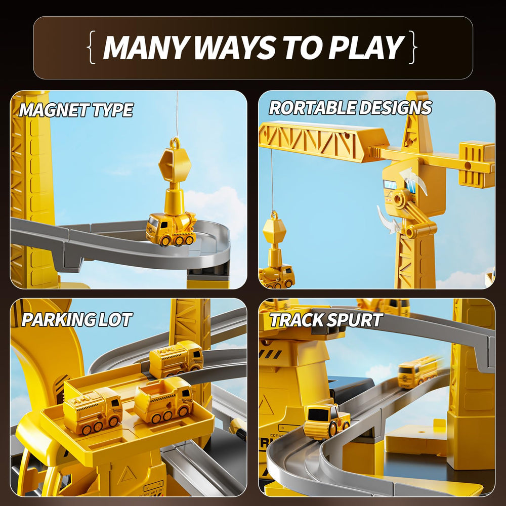 KIZONLY scenario map enhances pretend construction stories and interactive play.