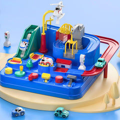 KIZONLY race track designed for ages 4-8, perfect for family play.