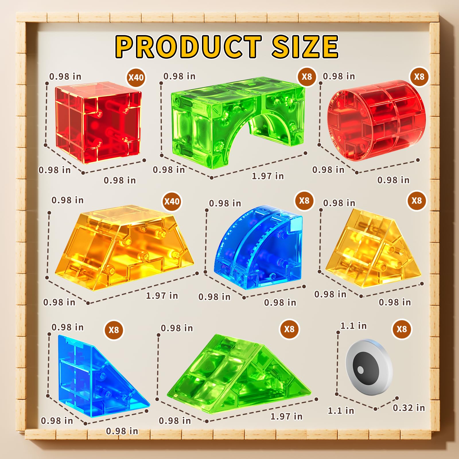 KIZONLY magnet toy set makes a great gift for kids' birthdays.