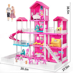 KIZONLY bedroom space for dolls' rest and dressing up.