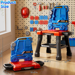 KIZONLY portable tool set storage compactly organized for home, travel, or party use