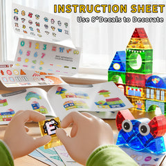 KIZONLY preschool magnet kit with booklet supports early pattern recognition.
