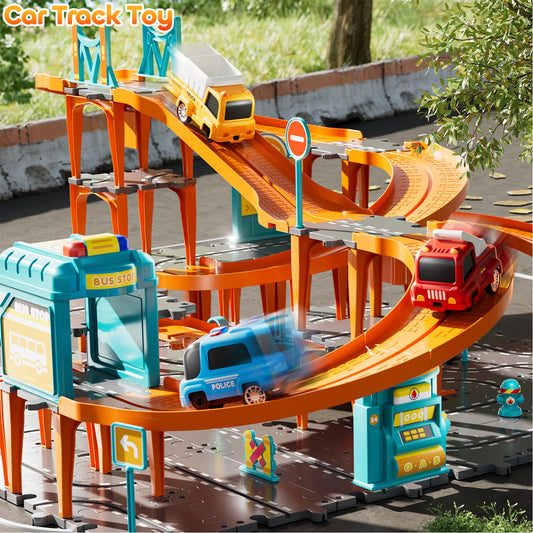 KIZONLY curved tracks showcase smooth curves for imaginative layouts.
