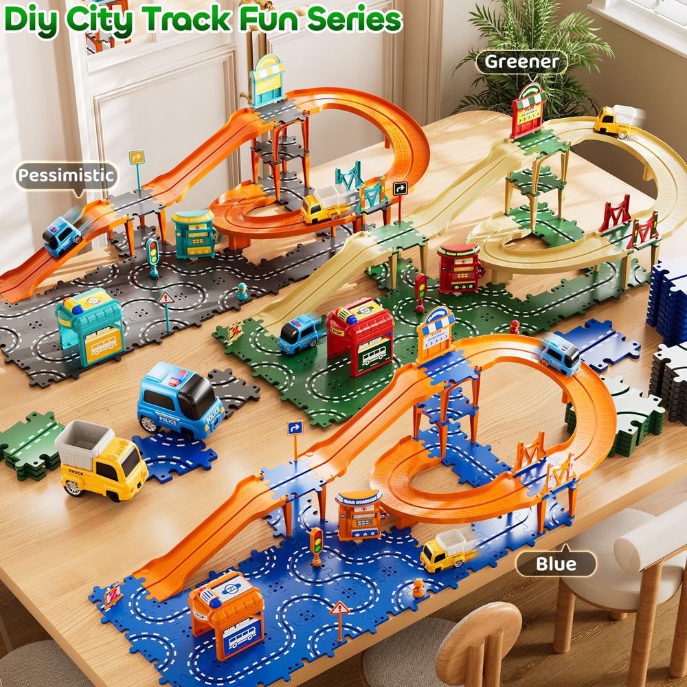 KIZONLY Puzzle Racer floor play visuals encourage tactile exploration and coordination