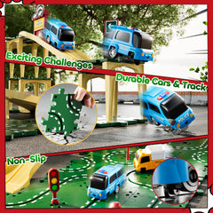 KIZONLY Puzzle Racer traffic parts simulate real road scenes for early problem-solving