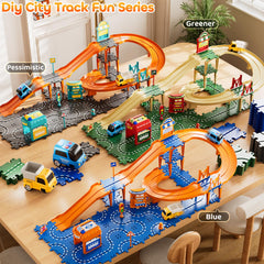 KIZONLY Puzzle Racer traffic parts image showing interactive accessories for engaging sessions.