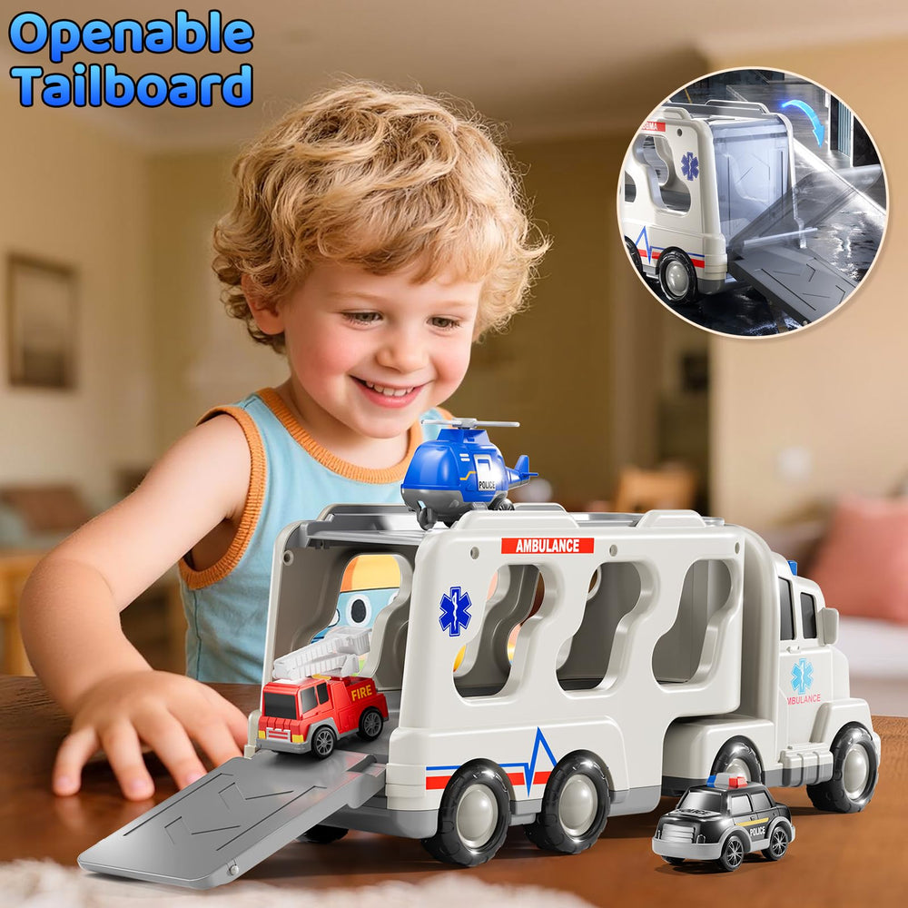 KIZONLY small cars for toddlers included for varied pretend play scenarios