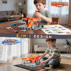 KIZONLY parking space anchors the play scene for organized fun