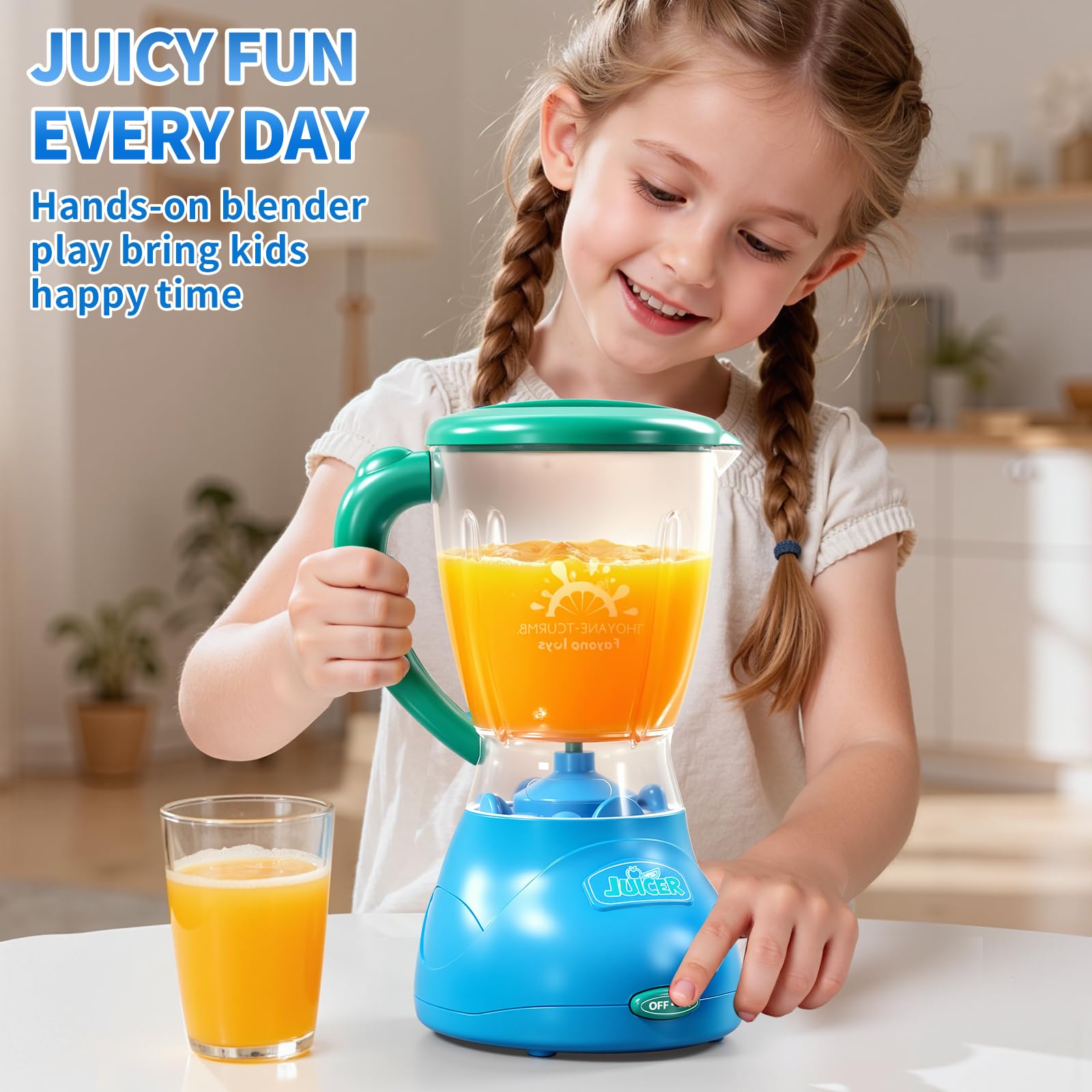 KIZONLY toy water dispenser invites interactive pouring and sharing during playtime.