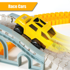Kizplays DIY track assembly shows kids how to connect tracks for custom layouts.