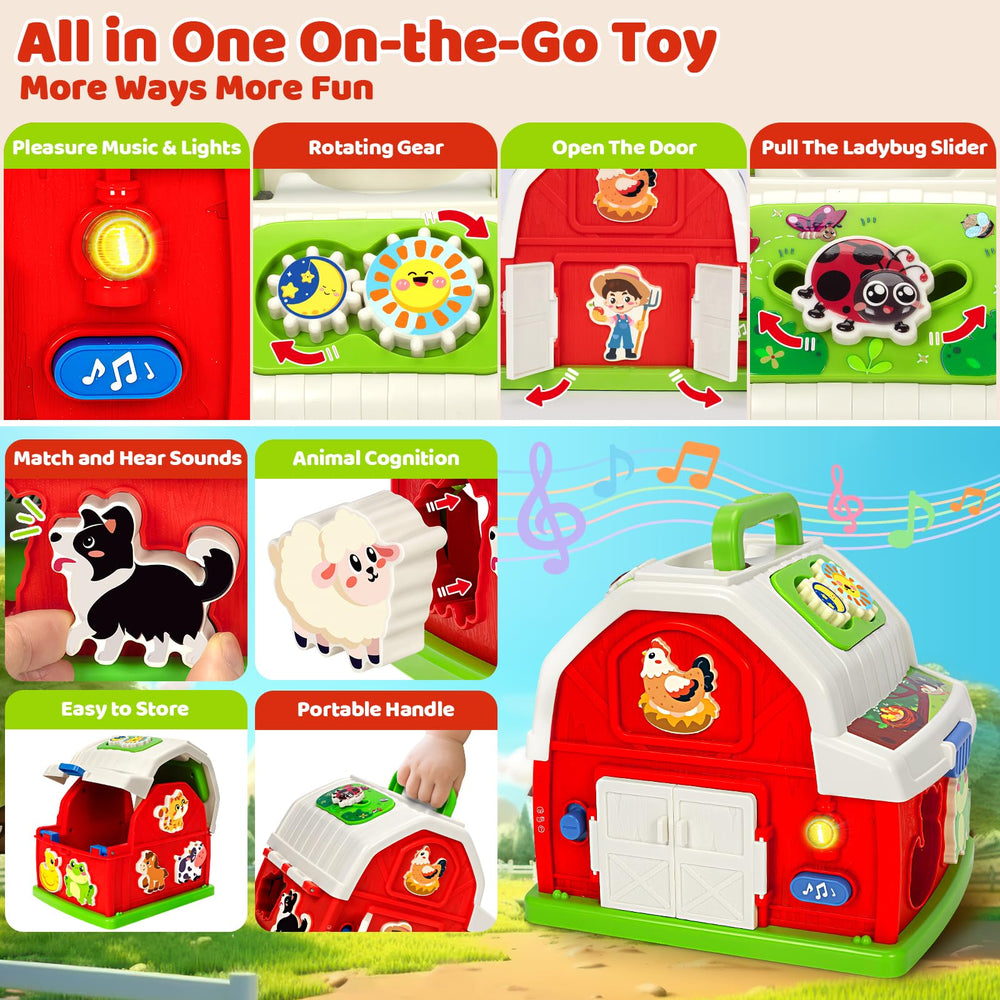 KIZZYEA animal pieces close-up supports shape sorting and recognition.