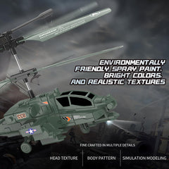 KJIXYUNG RC helicopter with durable ABS blades for easy recovery after crashes.