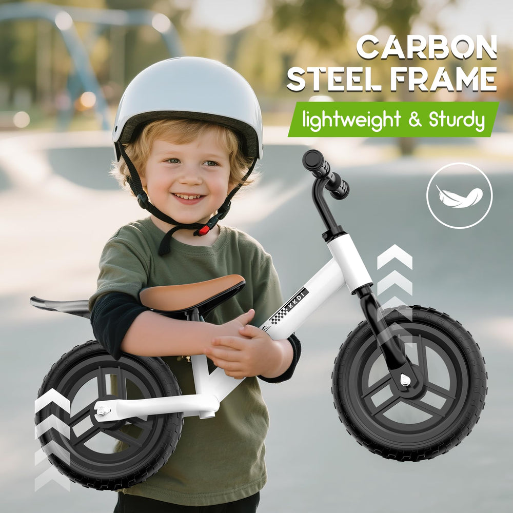 Kkdi ultra-lightweight 9 lb bike encourages independent exploration
