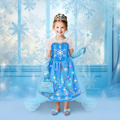 KKONES princess dress soft breathable fabric for comfortable wear