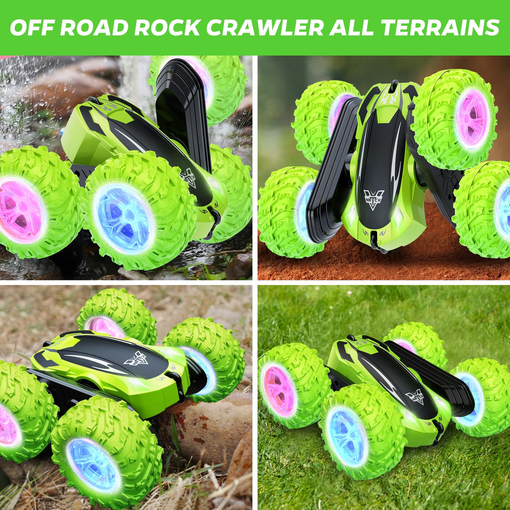 KKONES 4WD tires grip grass, sand, snow, and pavement