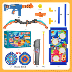 KKONES standing target and dartboard setup for action-packed play