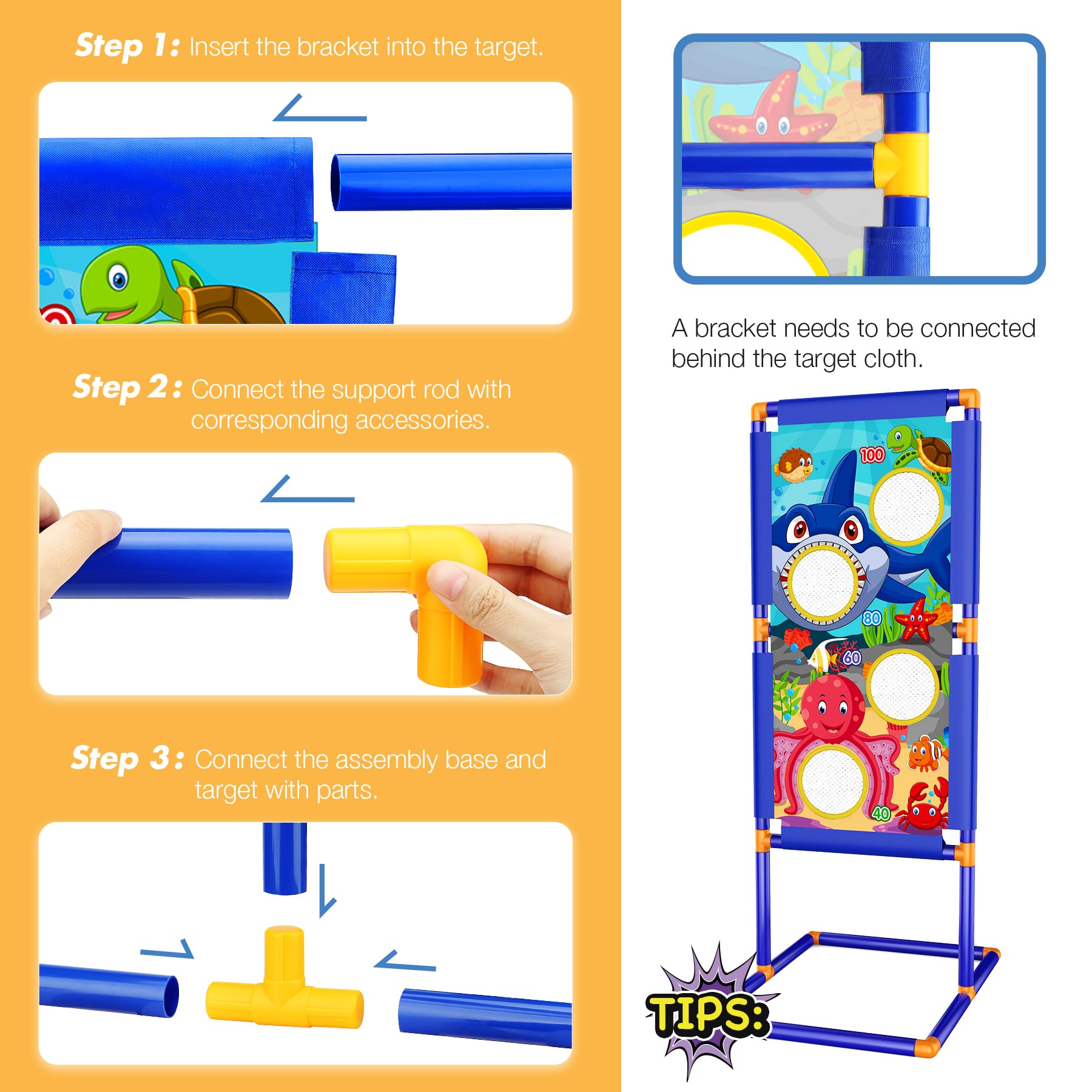 KKONES suction-cup arrows showing strong grip on smooth surfaces