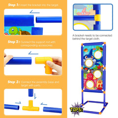 KKONES suction-cup arrows showing strong grip on smooth surfaces