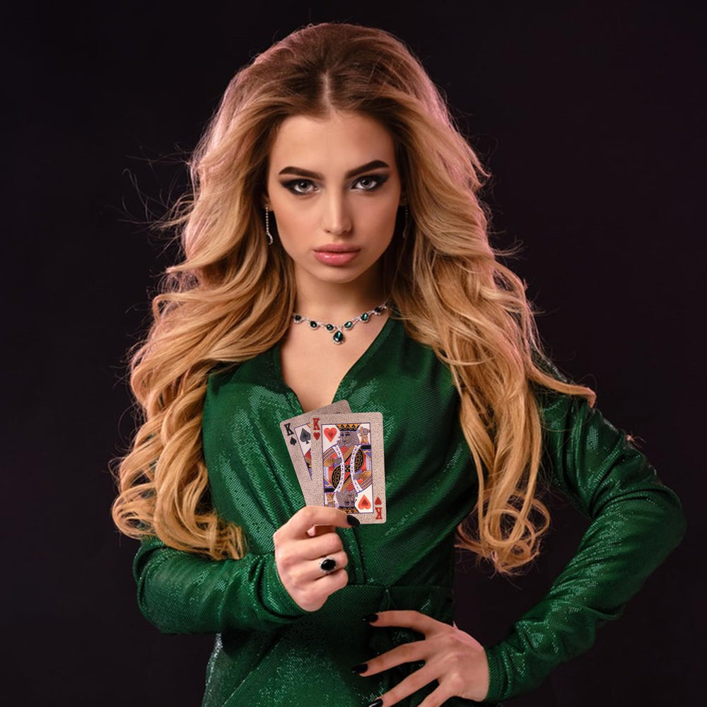KKONHII gift-ready poker card set ideal for parties and gatherings.