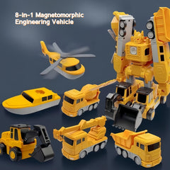 KKPOT Magnetic Car Truck Design image encouraging imaginative construction play