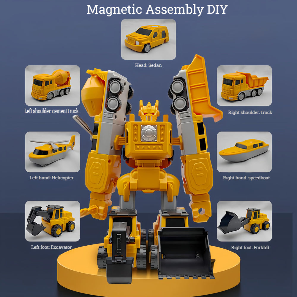 KKPOT Robot Transformation Play image of transforming models for hands-on exploration
