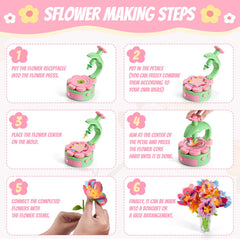 KKQ flower crafting fosters parent-child bonding and creativity.